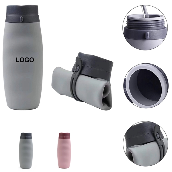 Folding Water Bottle - Folding Water Bottle - Image 0 of 3