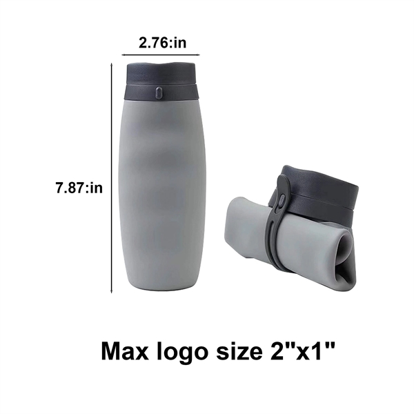Folding Water Bottle - Folding Water Bottle - Image 1 of 3