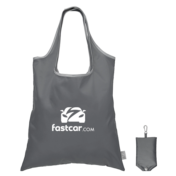 Santorini RPET - Recycled Foldaway Shopping Tote Bag - Santorini RPET - Recycled Foldaway Shopping Tote Bag - Image 1 of 3