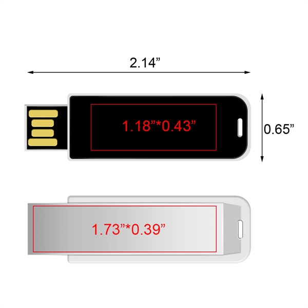 Chatham Light-Up USB Flash Drive - Chatham Light-Up USB Flash Drive - Image 5 of 5