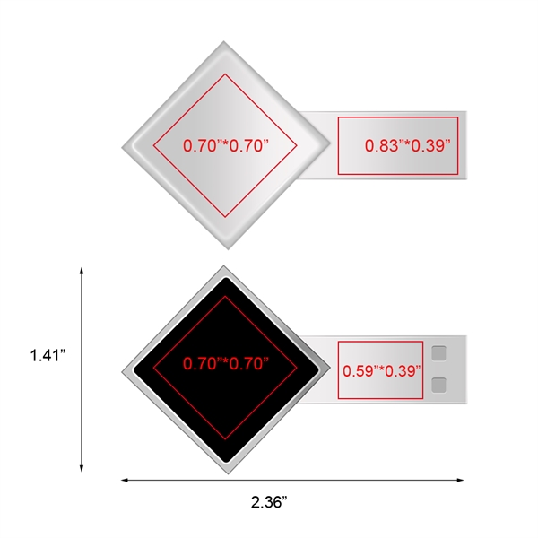 East Side Light Up 360 Degree Rotating USB - East Side Light Up 360 Degree Rotating USB - Image 7 of 7
