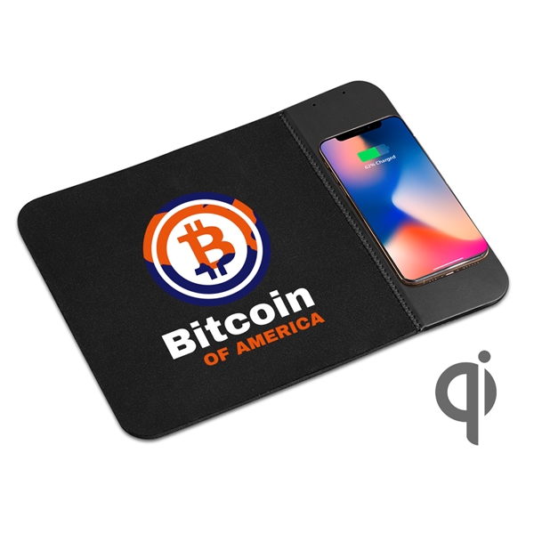 Canoga Mouse Pad and Qi Wireless Charger - Canoga Mouse Pad and Qi Wireless Charger - Image 0 of 8