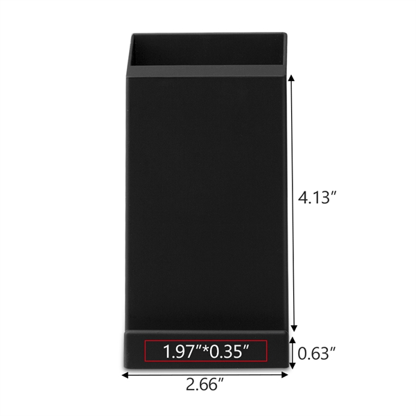 Monolith 4-in-1 Pen Holder, Wireless Charger - Monolith 4-in-1 Pen Holder, Wireless Charger - Image 6 of 6