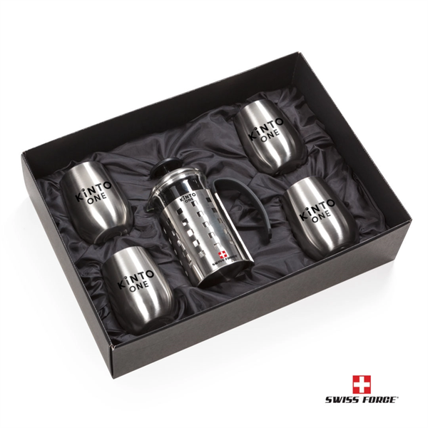 Swiss Force® Coffee Press & Vivaldi Cups - Swiss Force® Coffee Press & Vivaldi Cups - Image 3 of 6