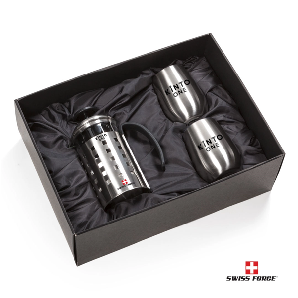 Swiss Force® Coffee Press & Vivaldi Cups - Swiss Force® Coffee Press & Vivaldi Cups - Image 2 of 6