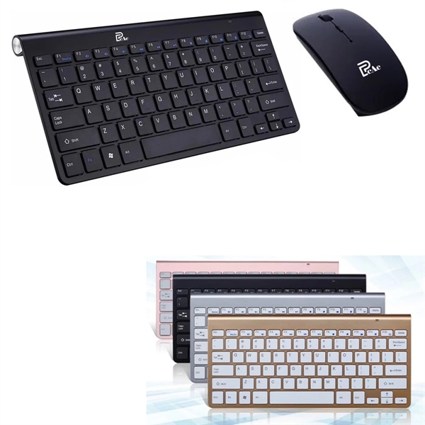 2.4G Wireless Keyboard Mouse Set - 2.4G Wireless Keyboard Mouse Set - Image 0 of 1
