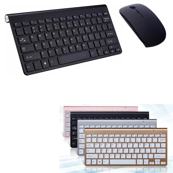 2.4G Wireless Keyboard Mouse Set - 2.4G Wireless Keyboard Mouse Set - Image 1 of 1