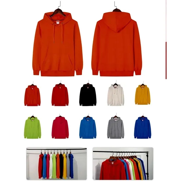 Essentials Men's Hooded Fleece Sweatshirt - Essentials Men's Hooded Fleece Sweatshirt - Image 1 of 1