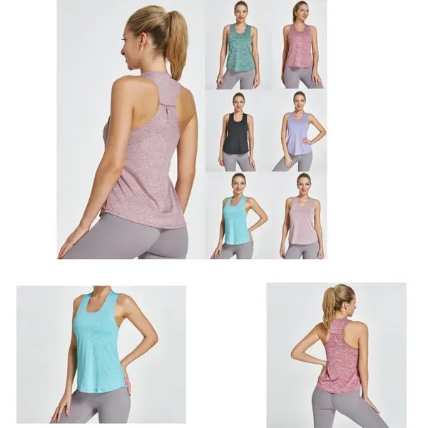 Quick Dry Women's Fitness Tank Tops - Quick Dry Women's Fitness Tank Tops - Image 1 of 1