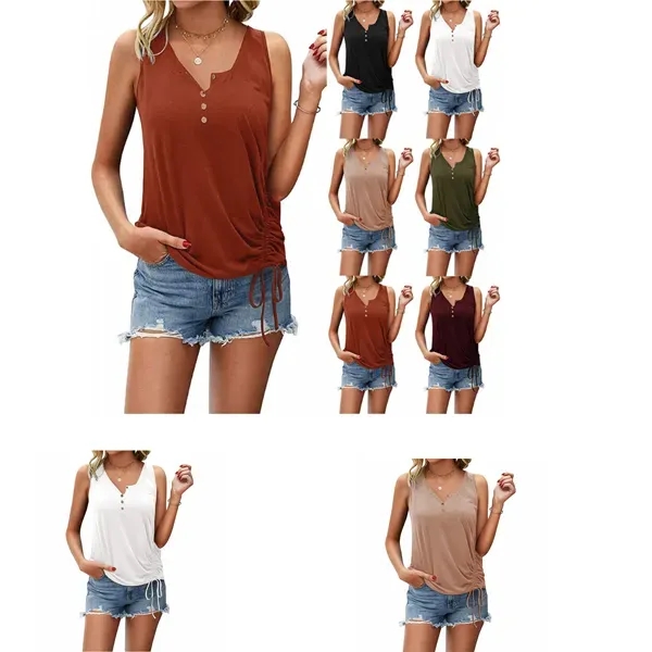 Women's Sleeveless Tank Top - Women's Sleeveless Tank Top - Image 1 of 1