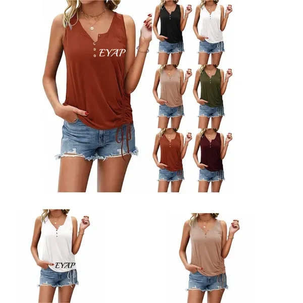 Women's Sleeveless Tank Top - Women's Sleeveless Tank Top - Image 0 of 1