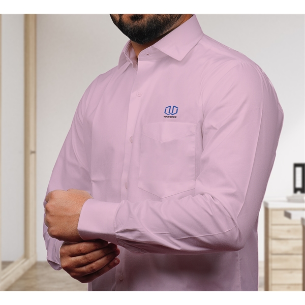 Custom Dress Shirt - Embroidered - Custom Dress Shirt - Embroidered - Image 2 of 4