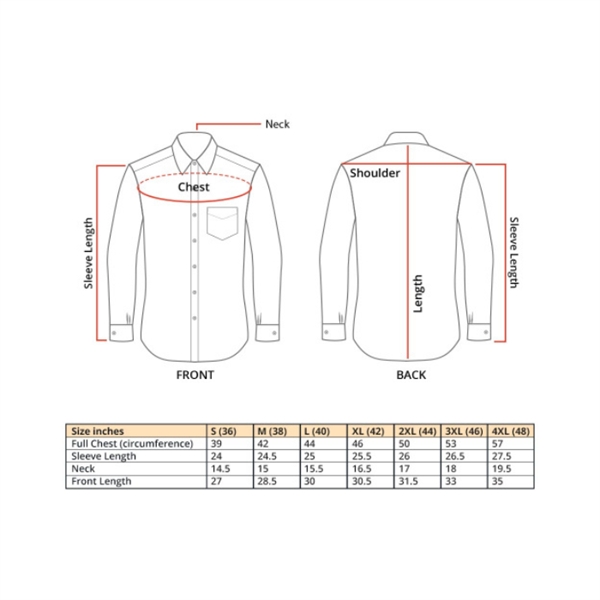 Custom Dress Shirt - Embroidered - Custom Dress Shirt - Embroidered - Image 4 of 4