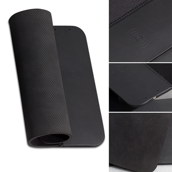Canoga Mouse Pad and Qi Wireless Charger - Canoga Mouse Pad and Qi Wireless Charger - Image 4 of 8