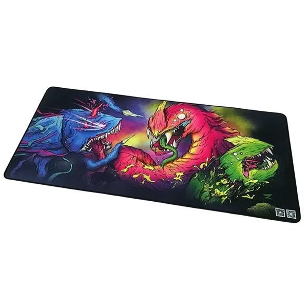 Rectangular Mouse Pad with Rubber Bottom - Rectangular Mouse Pad with Rubber Bottom - Image 2 of 4