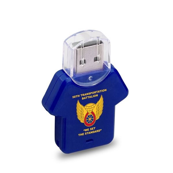 T-Shirt USB Flash Drive - T-Shirt USB Flash Drive - Image 1 of 10