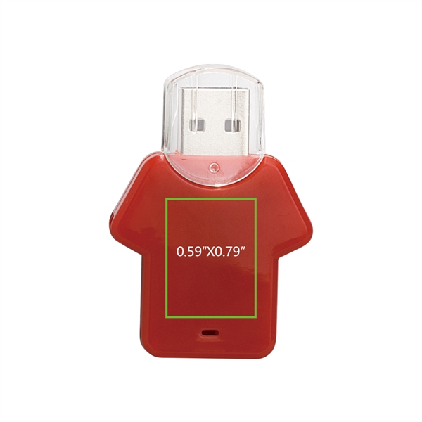 T-Shirt USB Flash Drive - T-Shirt USB Flash Drive - Image 10 of 10