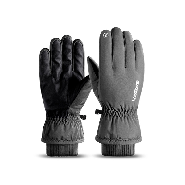 Waterproof Winter Snow Ski Gloves - Waterproof Winter Snow Ski Gloves - Image 3 of 7