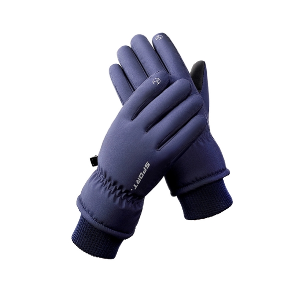 Waterproof Winter Snow Ski Gloves - Waterproof Winter Snow Ski Gloves - Image 4 of 7