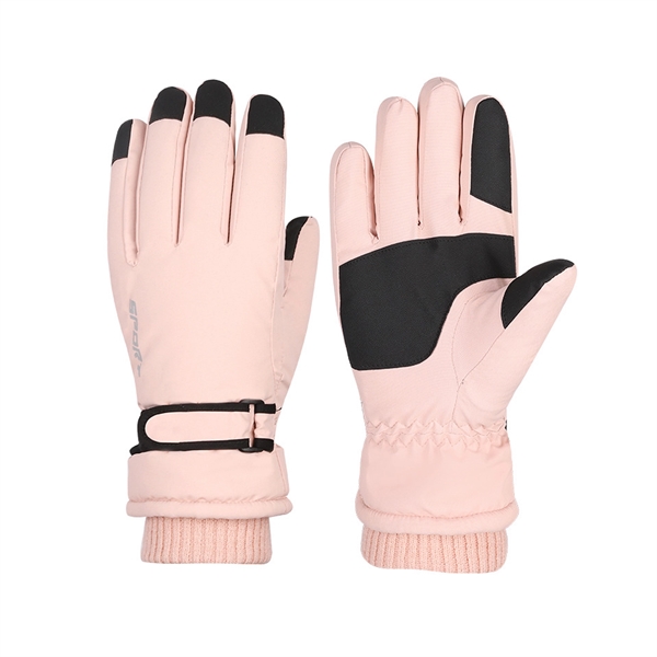 Waterproof Winter Snow Ski Gloves - Waterproof Winter Snow Ski Gloves - Image 5 of 7