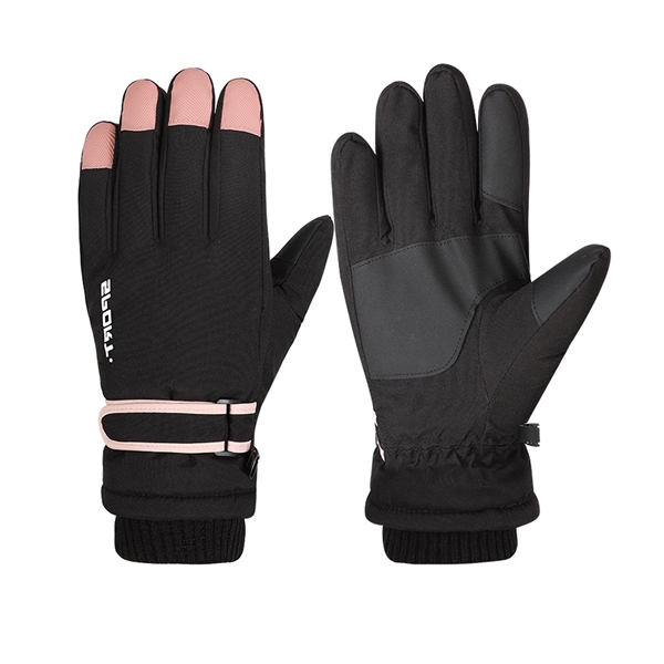 Waterproof Winter Snow Ski Gloves - Waterproof Winter Snow Ski Gloves - Image 6 of 7