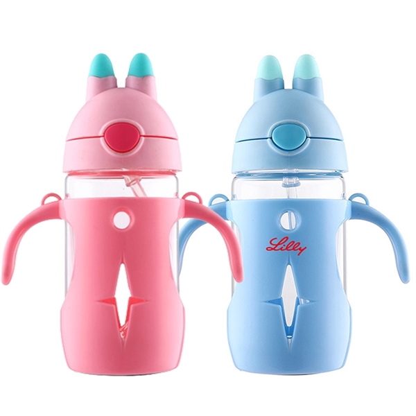 Rabbit Glass Water Bottle - Rabbit Glass Water Bottle - Image 0 of 1