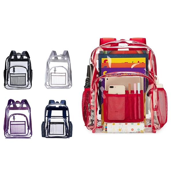 Clear Backpack Stadium Approved - Clear Backpack Stadium Approved - Image 0 of 4