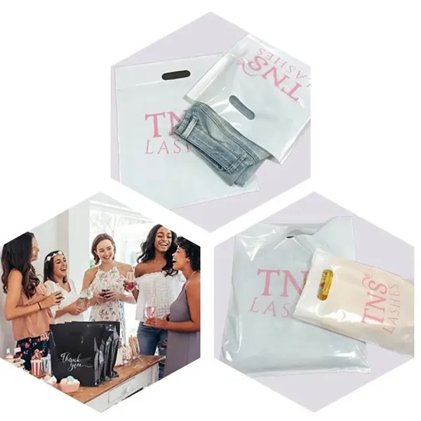 Boutique Plastic Shopping Bags - Boutique Plastic Shopping Bags - Image 1 of 1