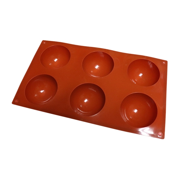 Semi Sphere Silicone Baking Mold - Semi Sphere Silicone Baking Mold - Image 4 of 6