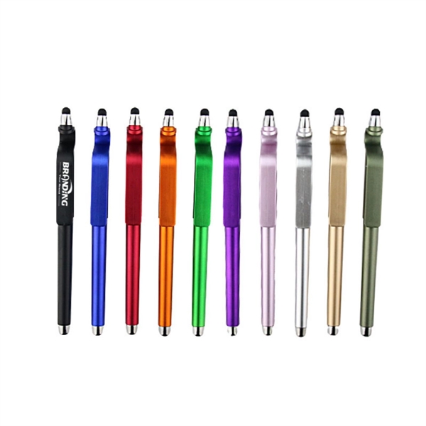 Multi-Function Touch Screen Phone Holder Pen - Multi-Function Touch Screen Phone Holder Pen - Image 0 of 3