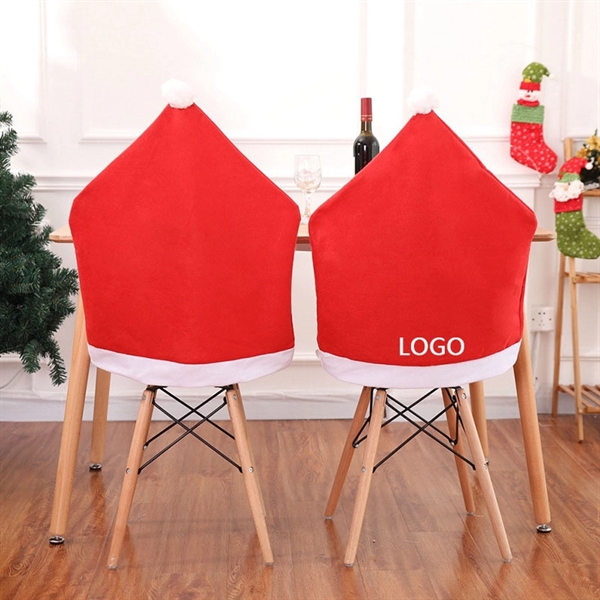 Non-woven Christmas Chair Cover - Non-woven Christmas Chair Cover - Image 1 of 3