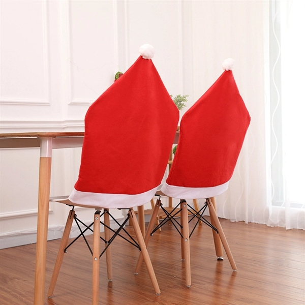 Non-woven Christmas Chair Cover - Non-woven Christmas Chair Cover - Image 2 of 3