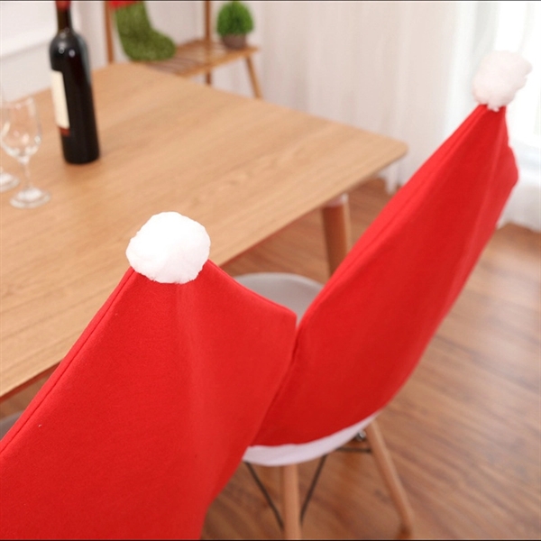 Non-woven Christmas Chair Cover - Non-woven Christmas Chair Cover - Image 3 of 3