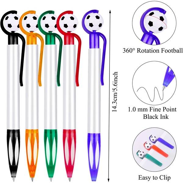 Soccer Shaped Ballpoint Pens - Soccer Shaped Ballpoint Pens - Image 0 of 3