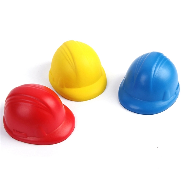 PU Hard Hat Stress Balls - PU Hard Hat Stress Balls - Image 1 of 1