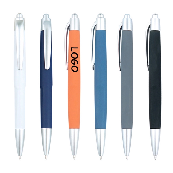 Plastic Business Gift Ballpoint Pens - Plastic Business Gift Ballpoint Pens - Image 0 of 1