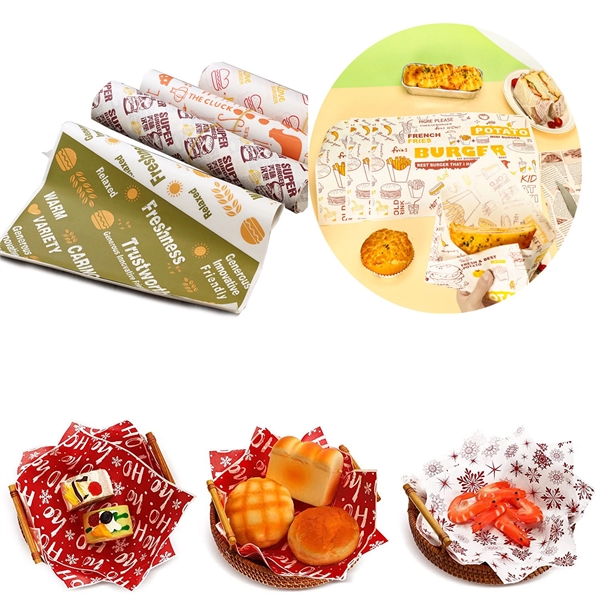 Custom Printed food packaging paper for hamburg - Custom Printed food packaging paper for hamburg - Image 1 of 1