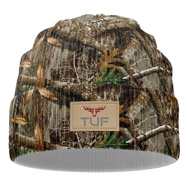 TUFgear™ Realtree® Camouflage Winter Hats Banded Knit Beanie - TUFgear™ Realtree® Camouflage Winter Hats Banded Knit Beanie - Image 0 of 3