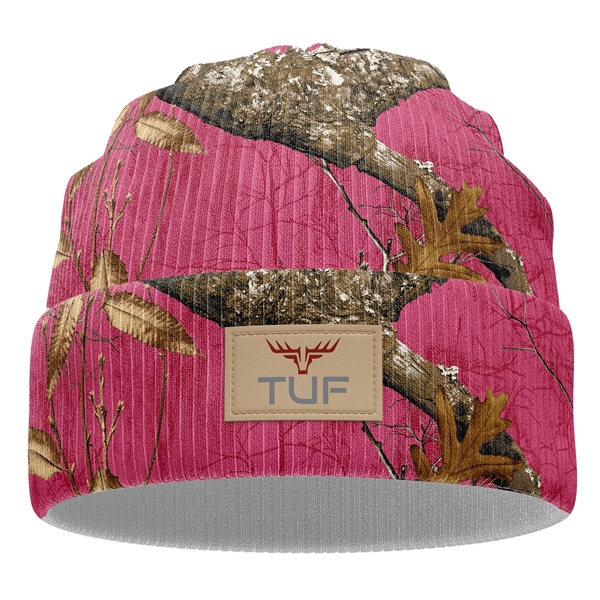 TUFgear™ Realtree® Camouflage Winter Hats Banded Knit Beanie - TUFgear™ Realtree® Camouflage Winter Hats Banded Knit Beanie - Image 1 of 3