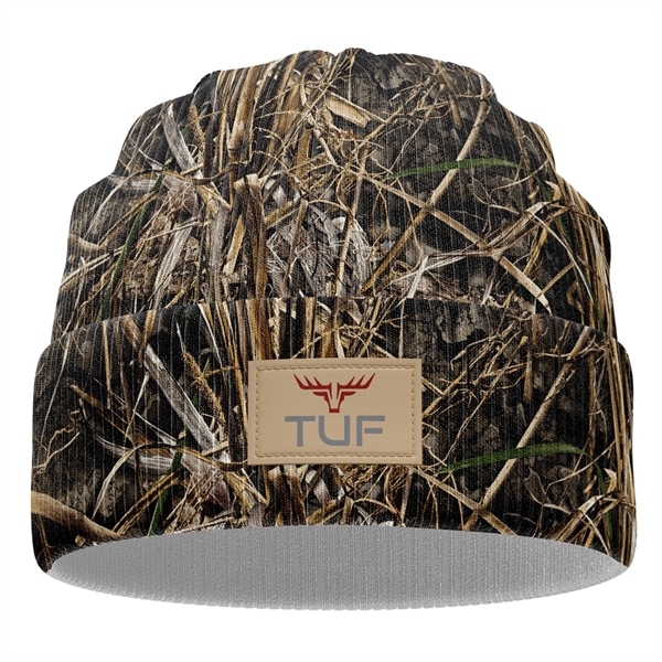 TUFgear™ Realtree® Camouflage Winter Hats Banded Knit Beanie - TUFgear™ Realtree® Camouflage Winter Hats Banded Knit Beanie - Image 2 of 3