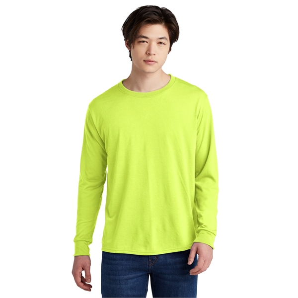 Jerzees Dri-Power 100% Polyester Long Sleeve T-Shirt - Jerzees Dri-Power 100% Polyester Long Sleeve T-Shirt - Image 35 of 44