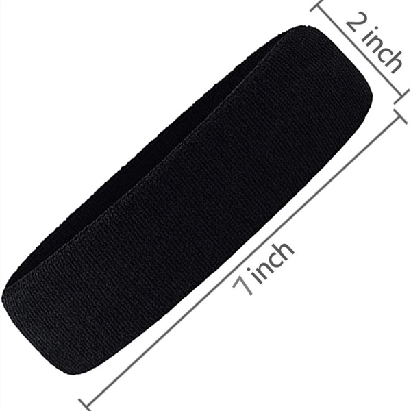 Terry Cotton Sports Headbands - Terry Cotton Sports Headbands - Image 3 of 5