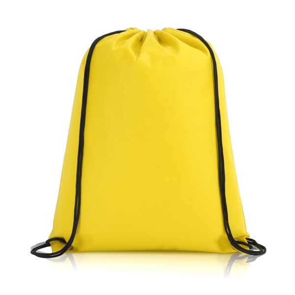 Non-Woven Custom Drawstring Backpack - Non-Woven Custom Drawstring Backpack - Image 2 of 18