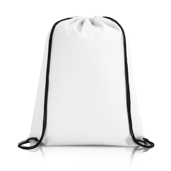 Non-Woven Custom Drawstring Backpack - Non-Woven Custom Drawstring Backpack - Image 1 of 18