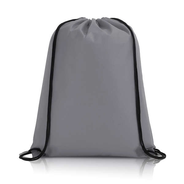 Non-Woven Custom Drawstring Backpack - Non-Woven Custom Drawstring Backpack - Image 11 of 18