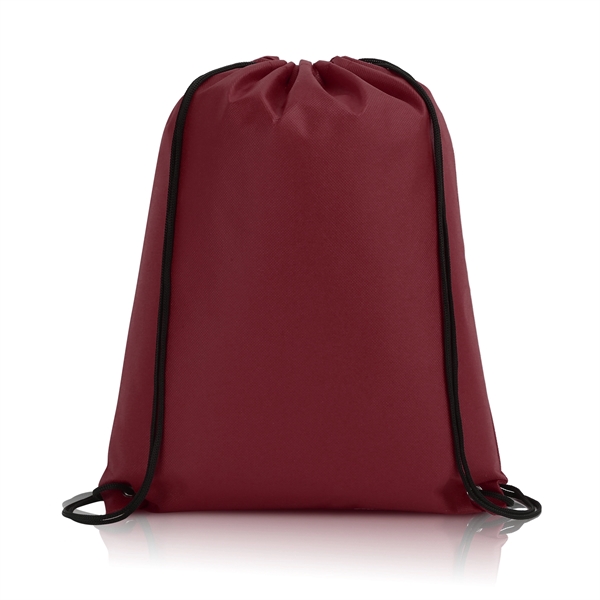 Non-Woven Custom Drawstring Backpack - Non-Woven Custom Drawstring Backpack - Image 16 of 18