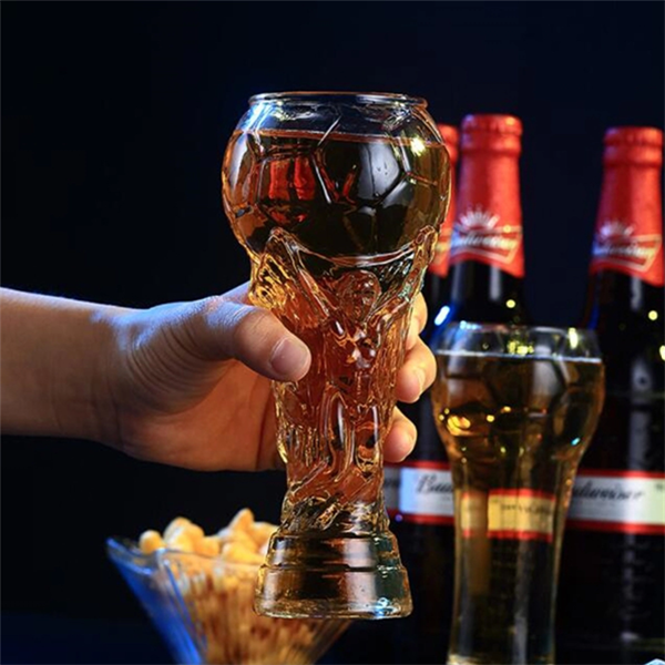 16oz World Cup Soccer Hercules Beer Mug Tumblers - 16oz World Cup Soccer Hercules Beer Mug Tumblers - Image 3 of 3