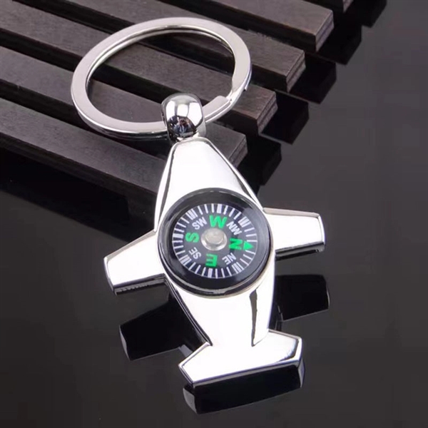 Compass Aircraft Keychain - Compass Aircraft Keychain - Image 2 of 3