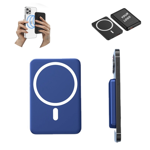 5000Mah Magnet 15W Wireless Charger - 5000Mah Magnet 15W Wireless Charger - Image 0 of 4