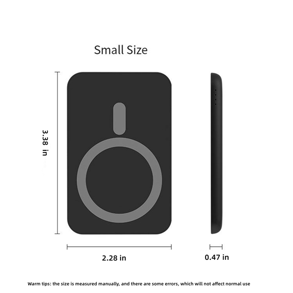 5000Mah Magnet 15W Wireless Charger - 5000Mah Magnet 15W Wireless Charger - Image 1 of 4